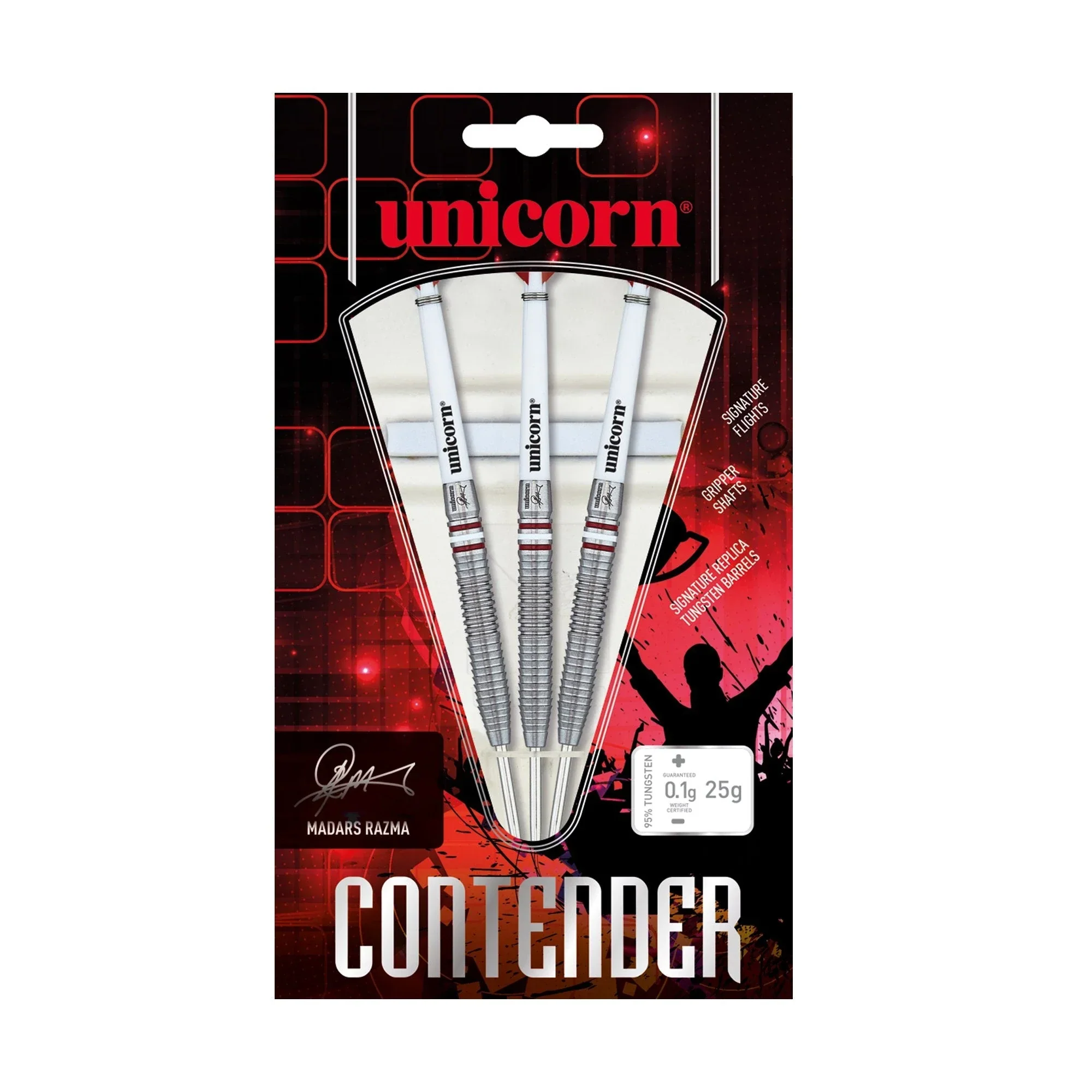 Unicorn Madars Razma Contender 25g Darts - Image 2