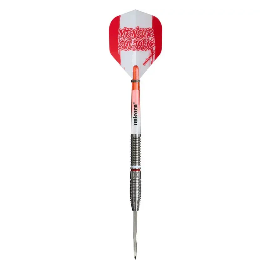 Unicorn Mensur Suljovic 95% Tungsten Steel Tip Darts 23g - Image 5