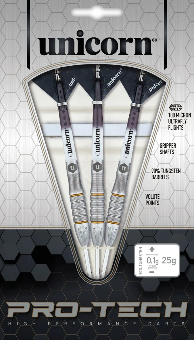 Unicorn Pro-tech Style 5 90% Tungsten Steel Dart 27g - Image 5