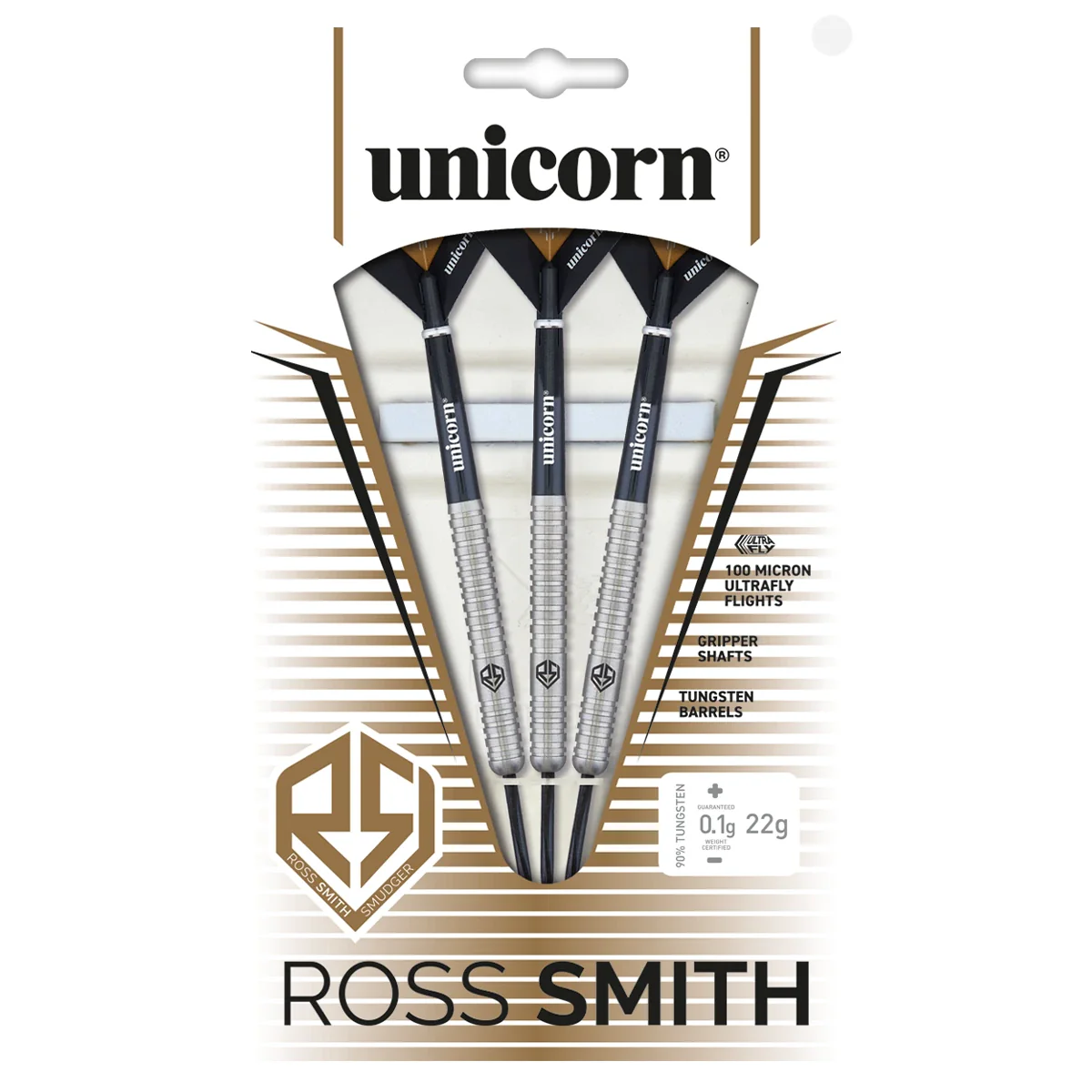 Unicorn Ross Smith Natural 90% Tungsten 20g Darts - Image 3