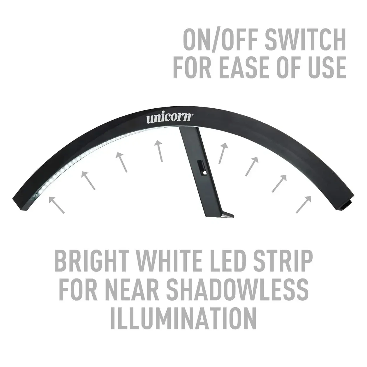 Unicorn Solar Beam Dartboard Lighting System - Image 4