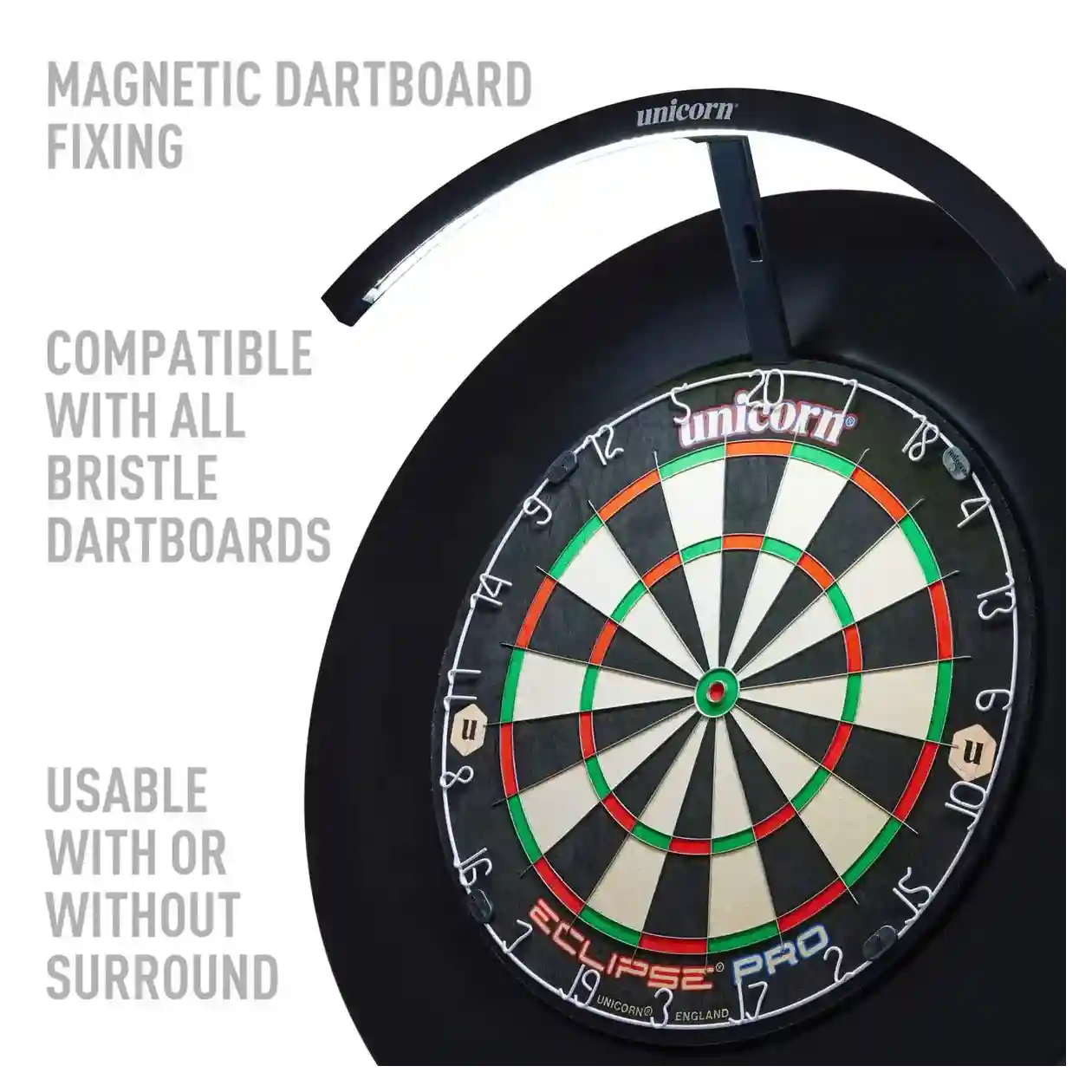 Unicorn Solar Beam Dartboard Lighting System - Image 5