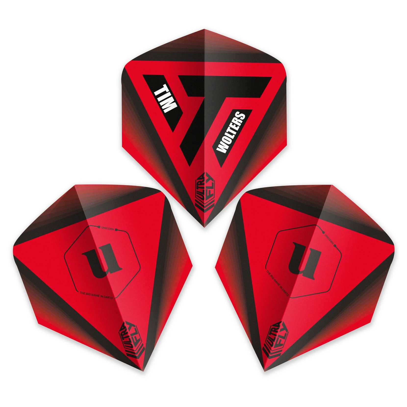 Unicorn ULTRAFLY.100 Big Wing Tim Wolters Dart Flights - Image 2