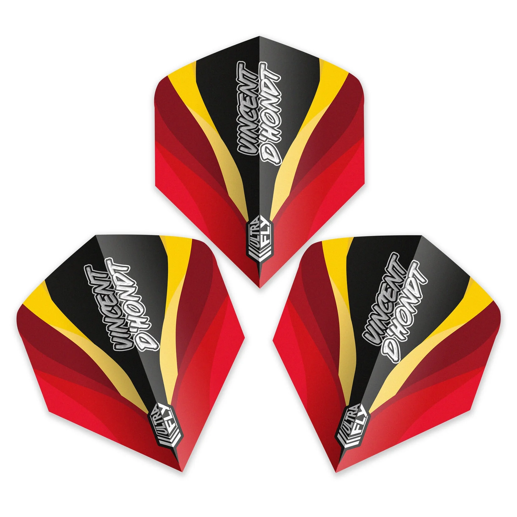 Unicorn ULTRAFLY .100 BIG WING Vincent D'Hondt Dart Flights - Image 2