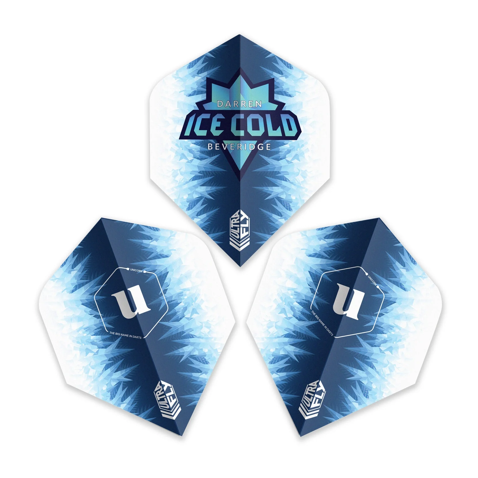 Unicorn ULTRAFLY .100 PLUS Darren Beveridge Dart Flights - Image 2