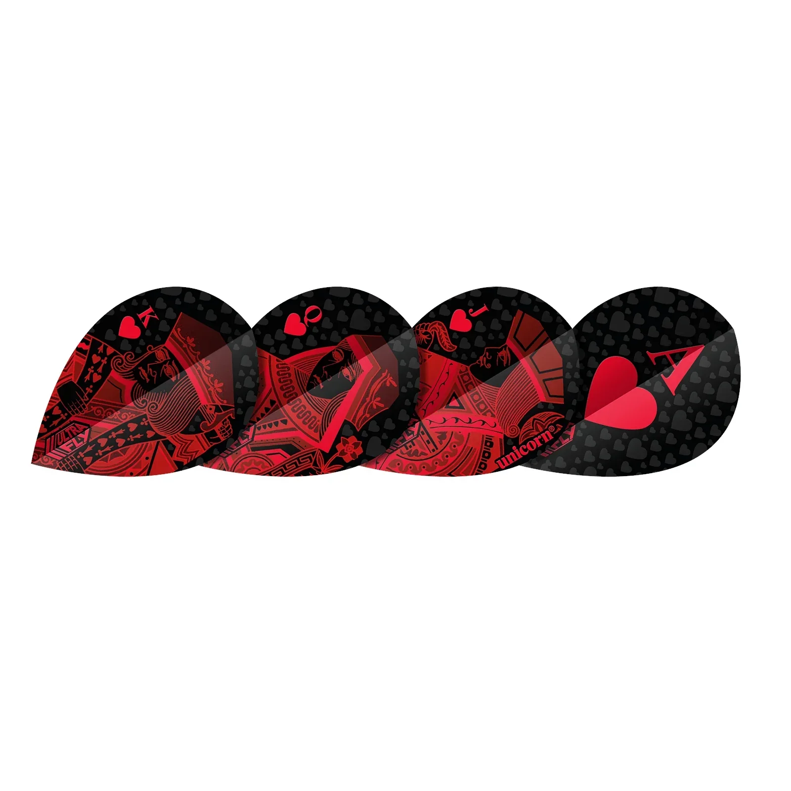 Unicorn ULTRAFLY Royal Flush Red Xtra Flights
