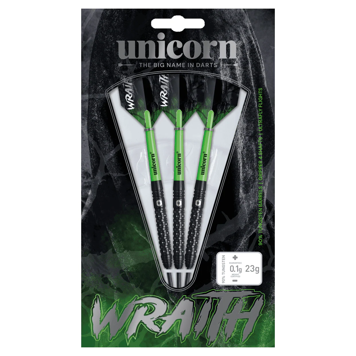 Unicorn Wraith 90% Tungsten 23g Darts - Image 2