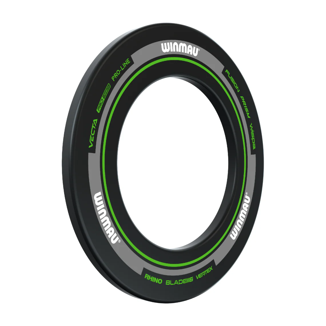 Winmau Advance Black/Green Dartboard Surround - Image 5