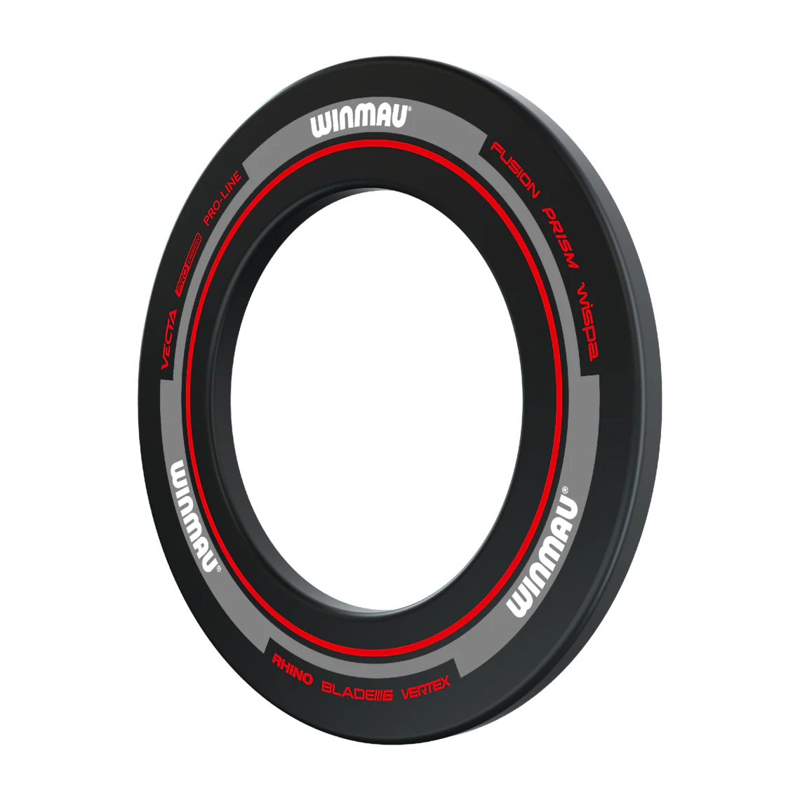 Winmau Advance Black/Red Dartboard Surround - Image 3