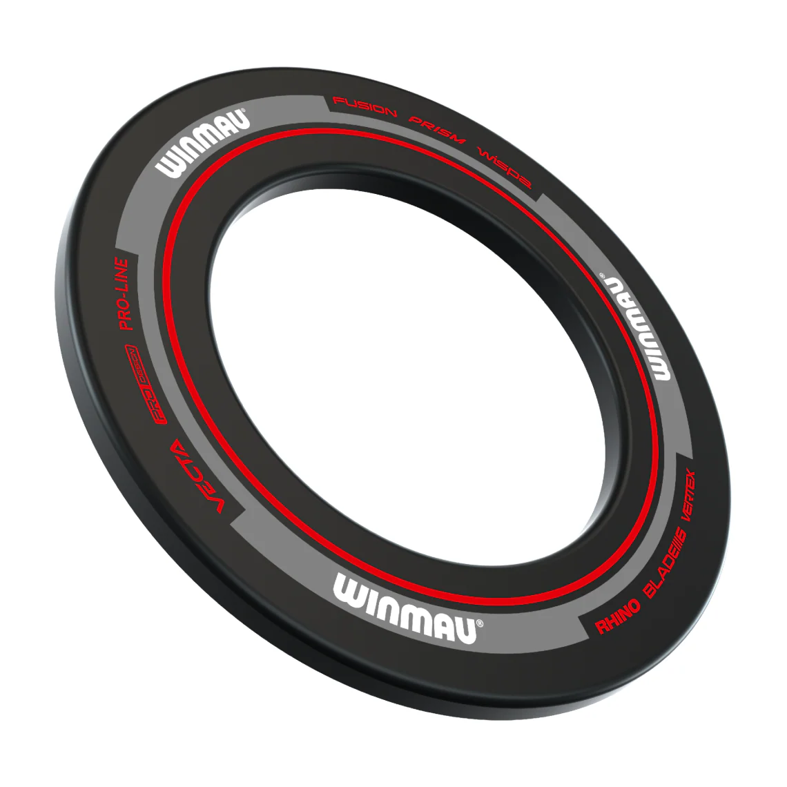 Winmau Advance Black/Red Dartboard Surround - Image 4