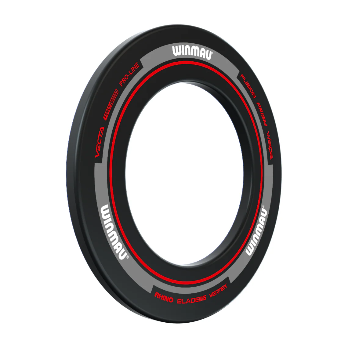 Winmau Advance Black/Red Dartboard Surround - Image 5