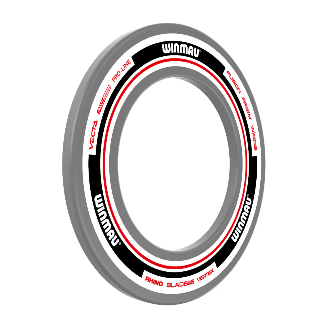 Winmau Advance White/Red Dartboard Surround - Image 5