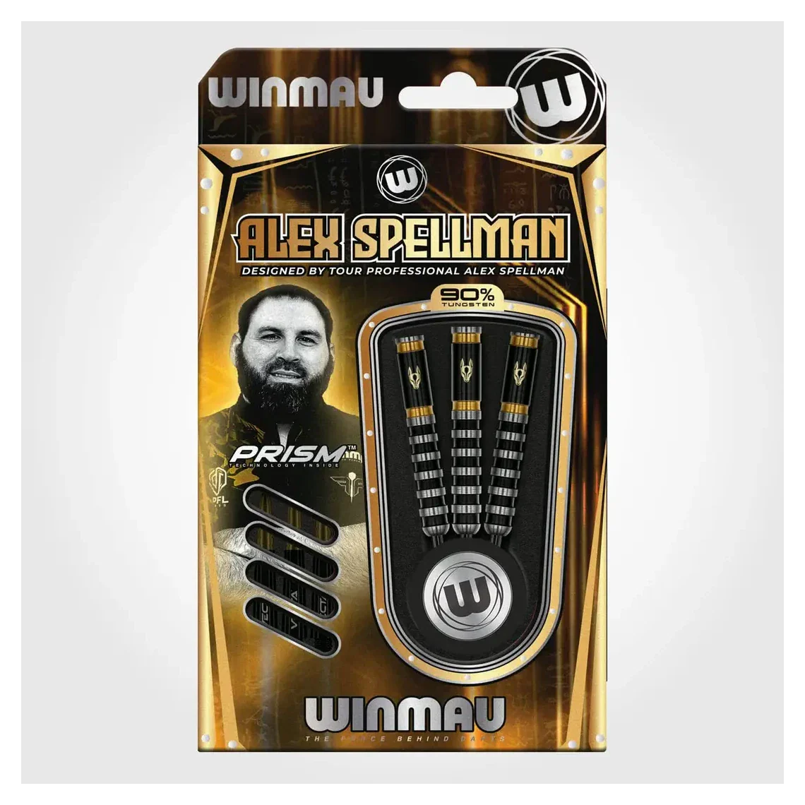 Winmau Alex Spellman Signature Series 1 | 90% Tungsten 22g Darts - Image 7