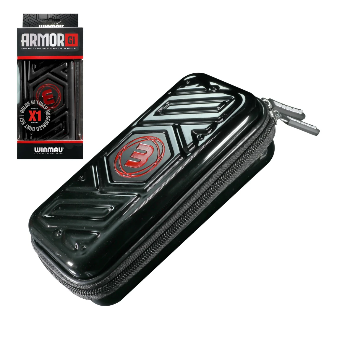 Winmau Armor G1 Dart Wallet - Black - Image 2