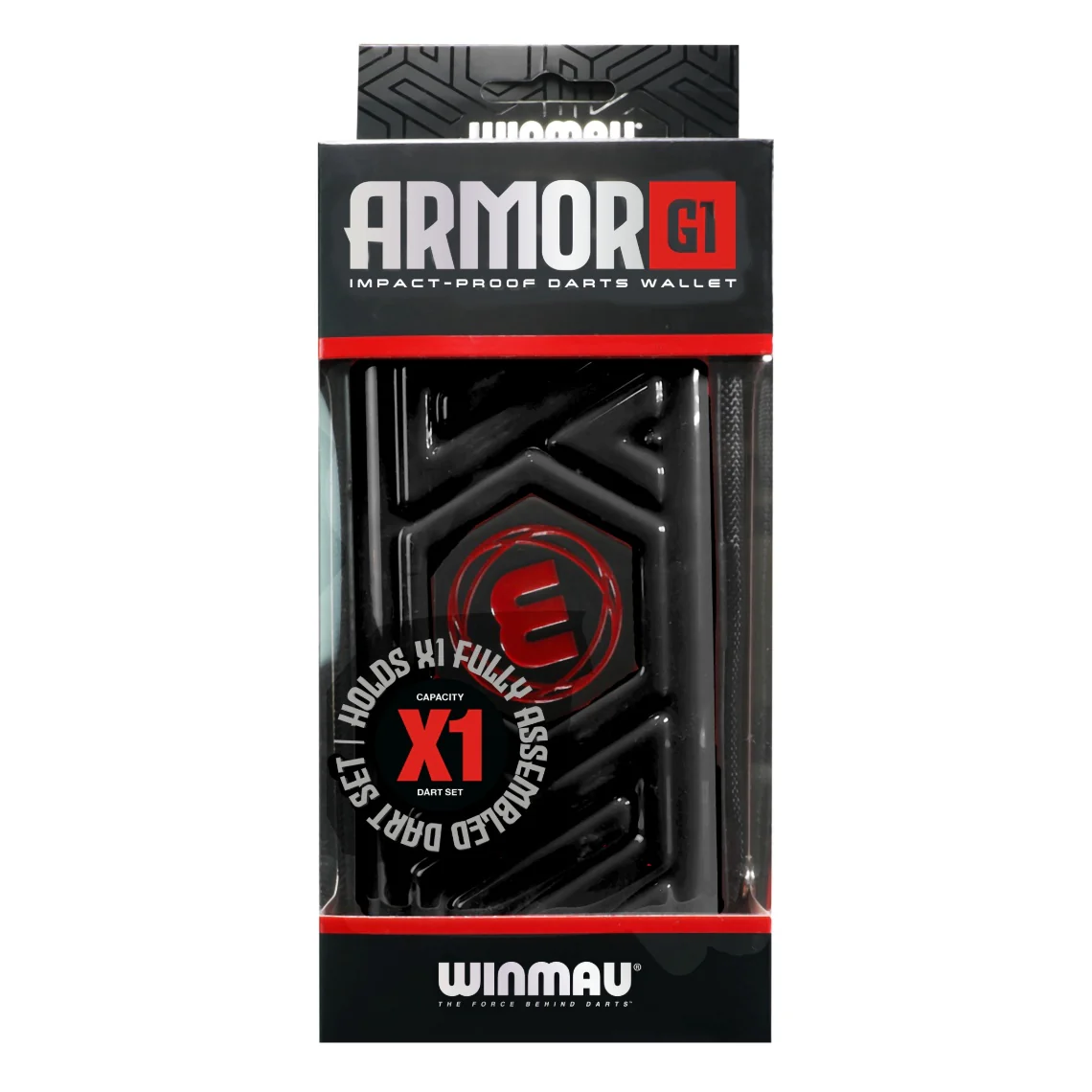 Winmau Armor G1 Dart Wallet - Black - Image 3