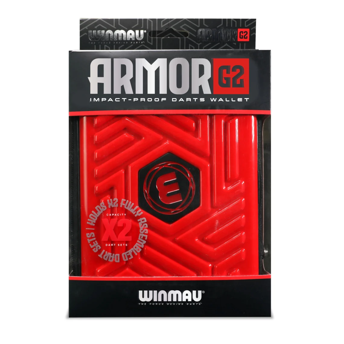 Winmau Armor G2 Dart Wallet - Red - Image 3