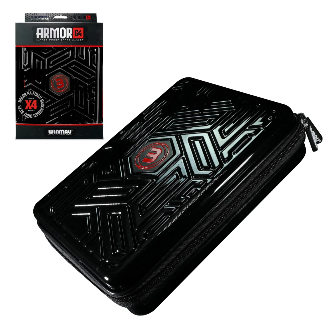 Winmau Armor G4 Dart Wallet - Black - Image 3