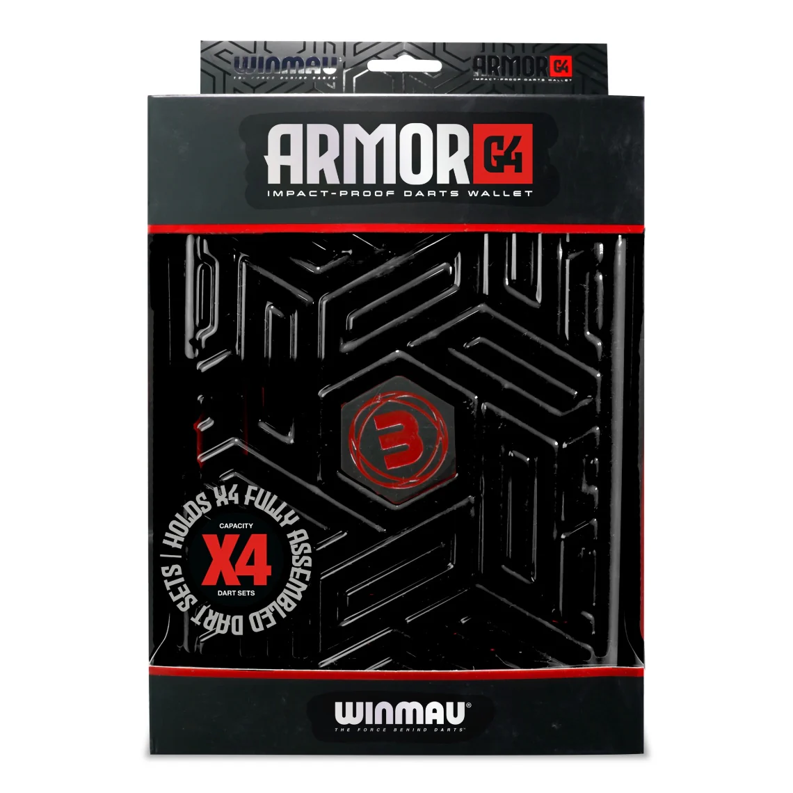 Winmau Armor G4 Dart Wallet - Black - Image 4