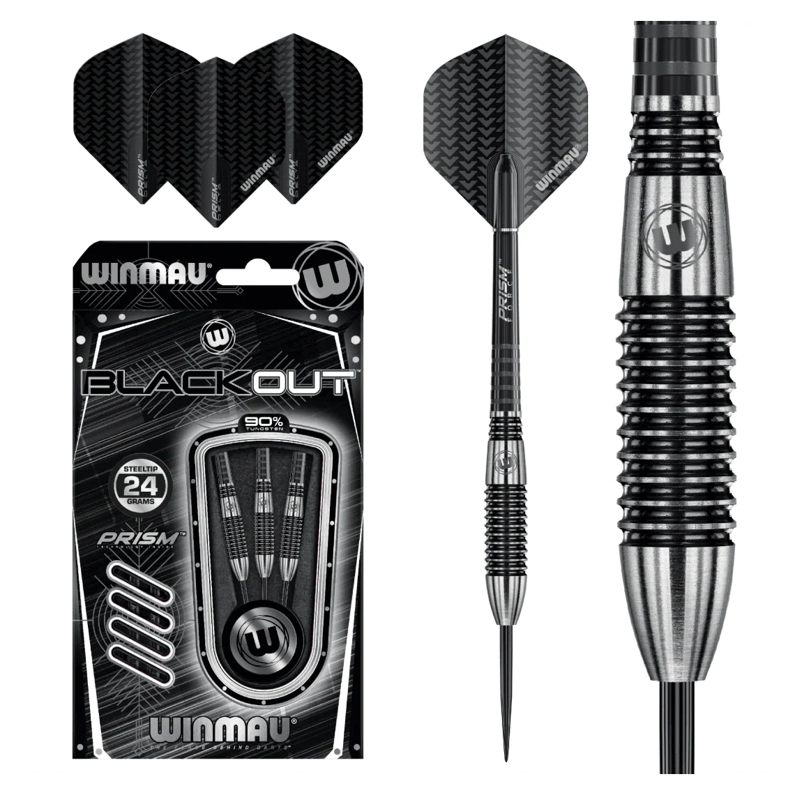 Winmau Blackout 24g Bomb Barrel Darts - Image 4