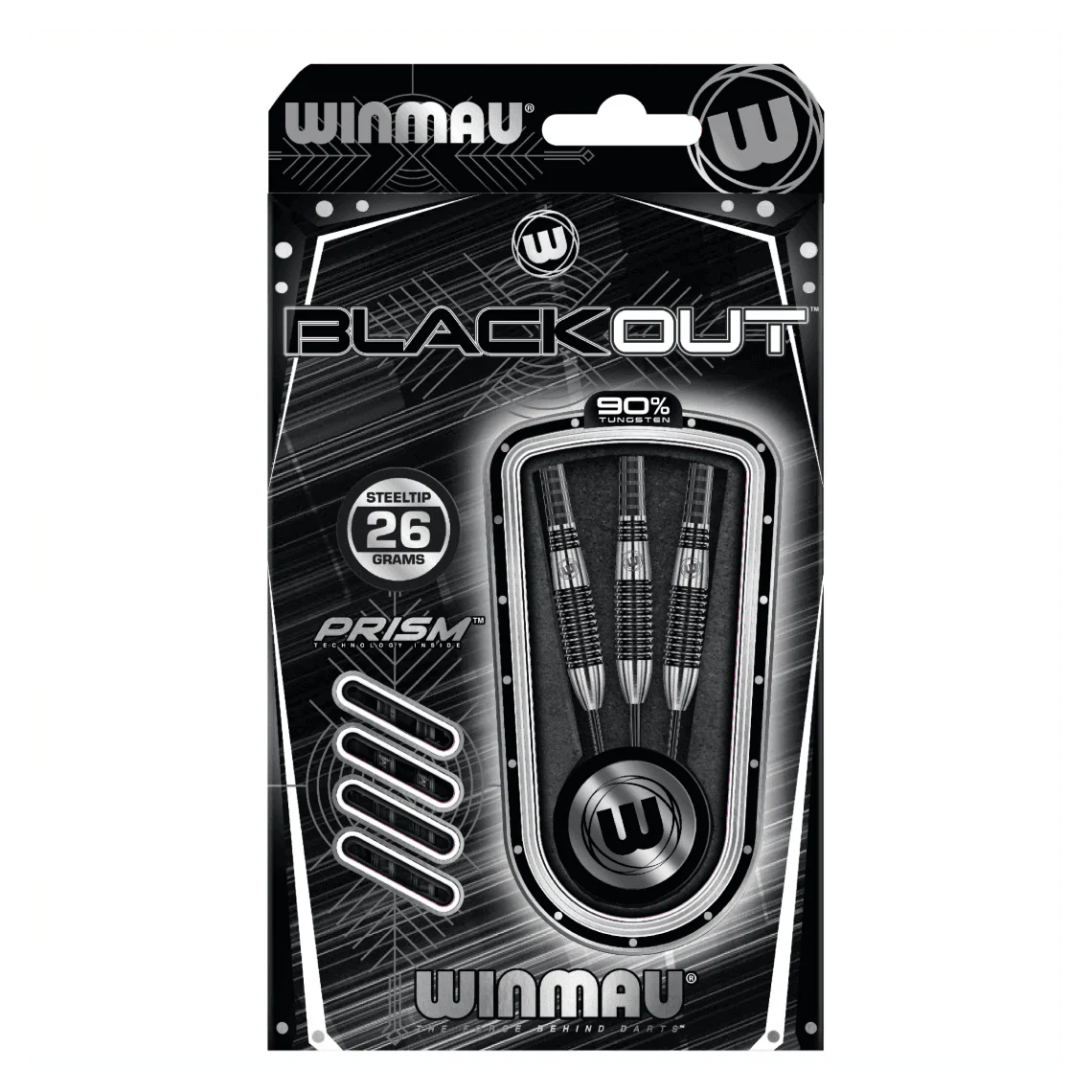 Winmau Blackout 26g Bomb Barrel Darts - Image 5