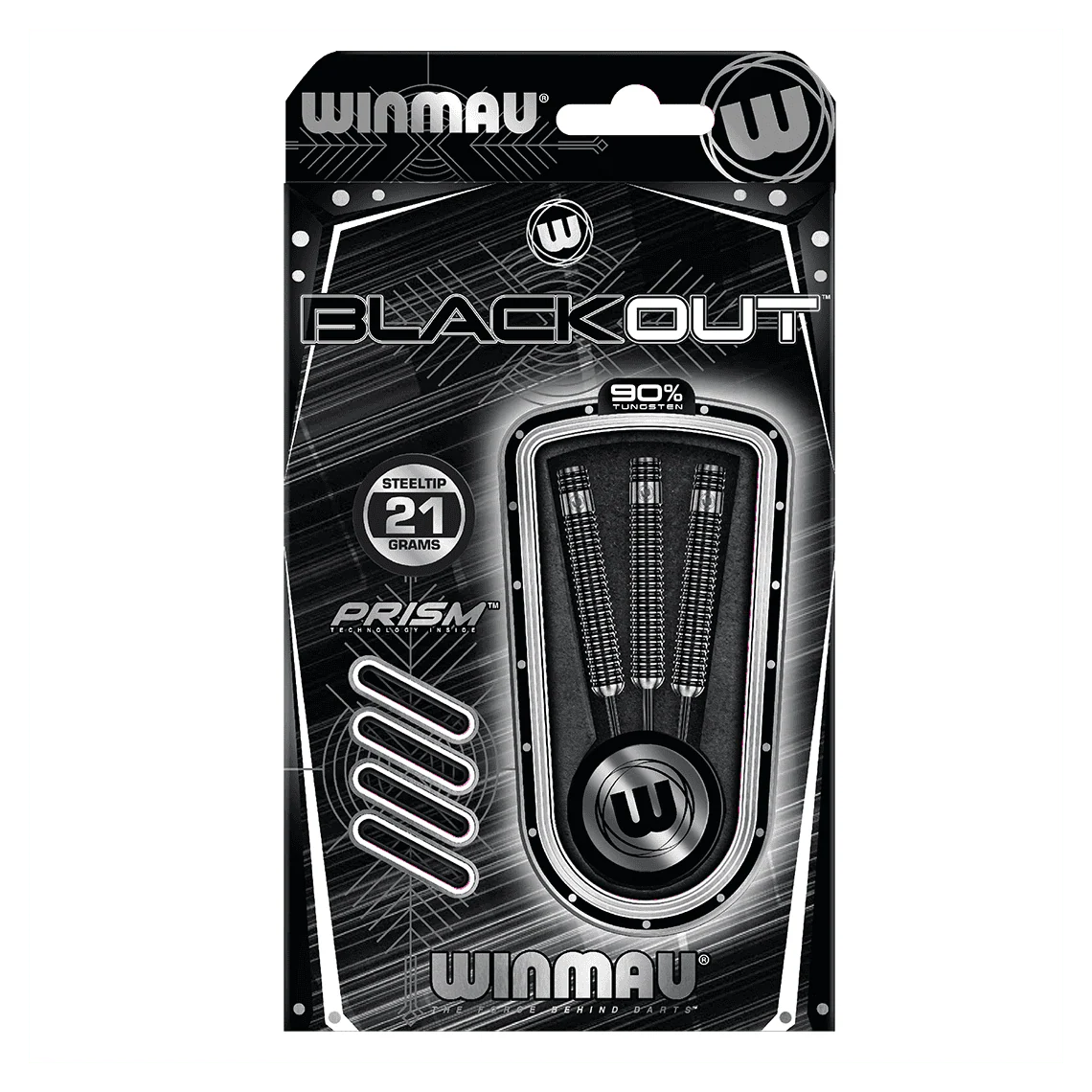 Winmau Blackout 90% Tungsten Alloy Darts 23g - Image 5