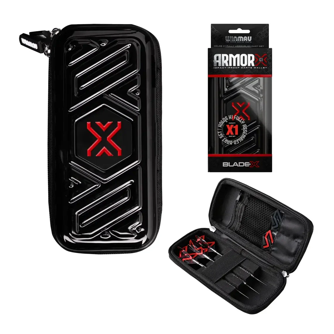 Winmau Blade X Armor G1 Dart Wallet - Image 3