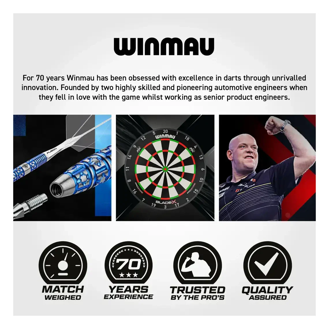 Winmau Blade X Armor G1 Dart Wallet - Image 5