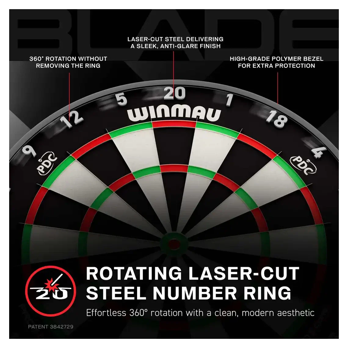 Winmau Blade X Dartboard - Image 10