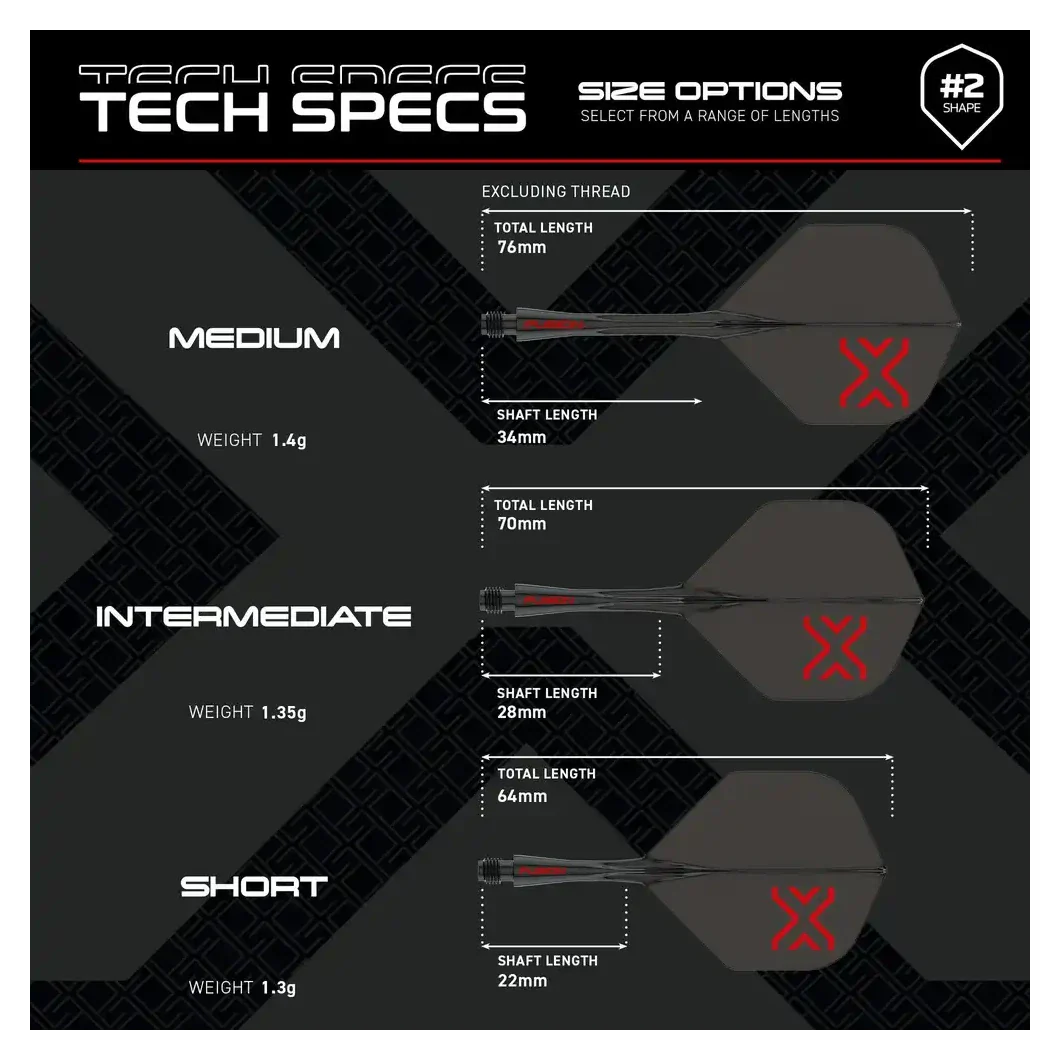 Winmau Blade X - Fusion Integrated Flight & Shaft - Image 8