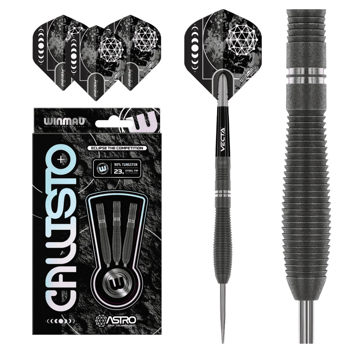 Winmau Callisto 90% Tungsten Darts 23g - Image 5