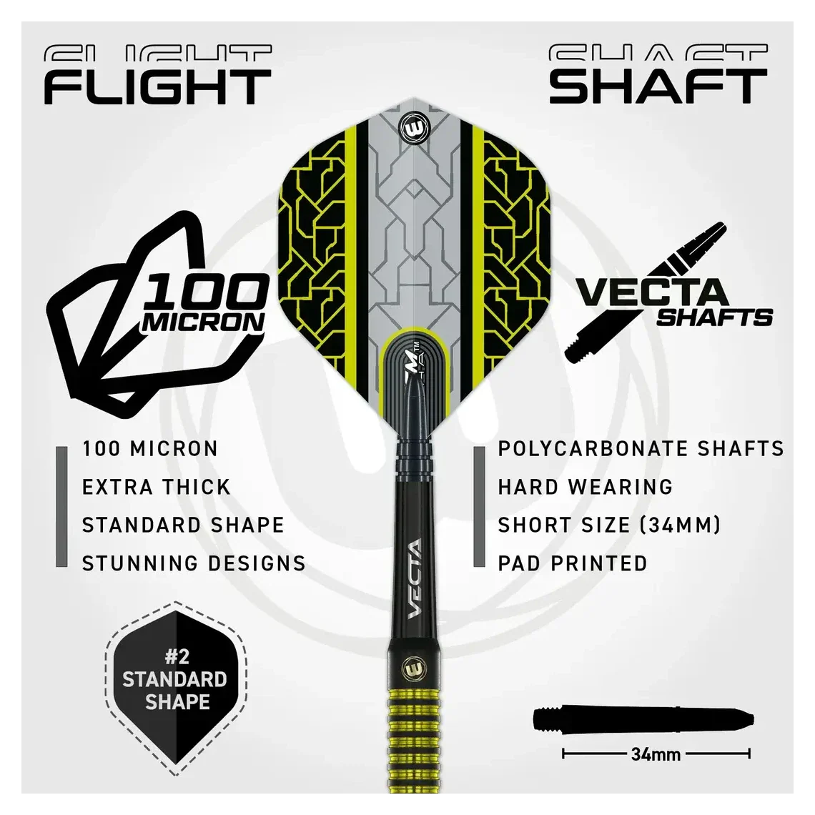 Winmau Cori Wiltshire Team 360 90% Tungsten Steel Tip Darts | 24g - Image 6