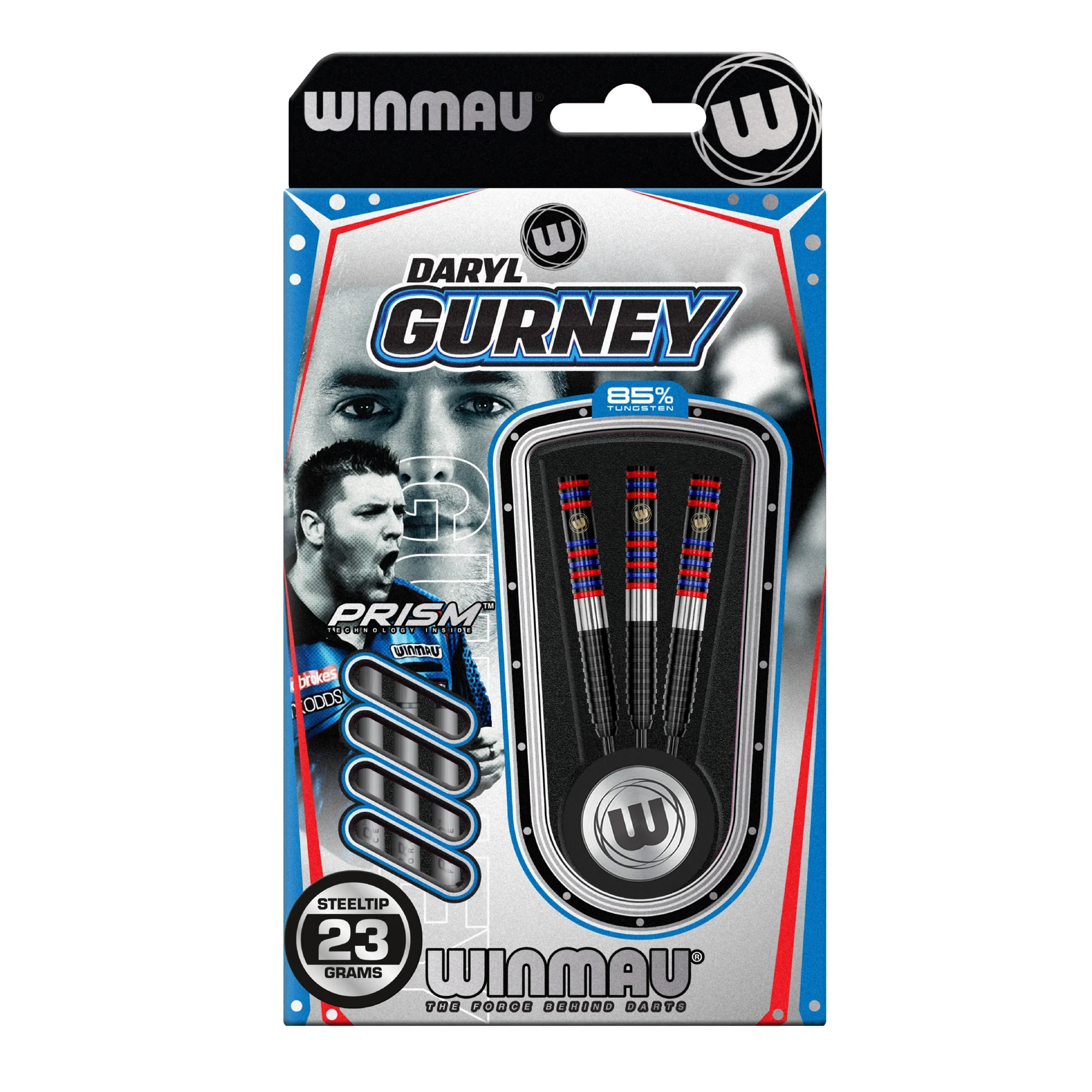 Winmau Daryl Gurney 85% Tungsten Darts 23G - Image 3