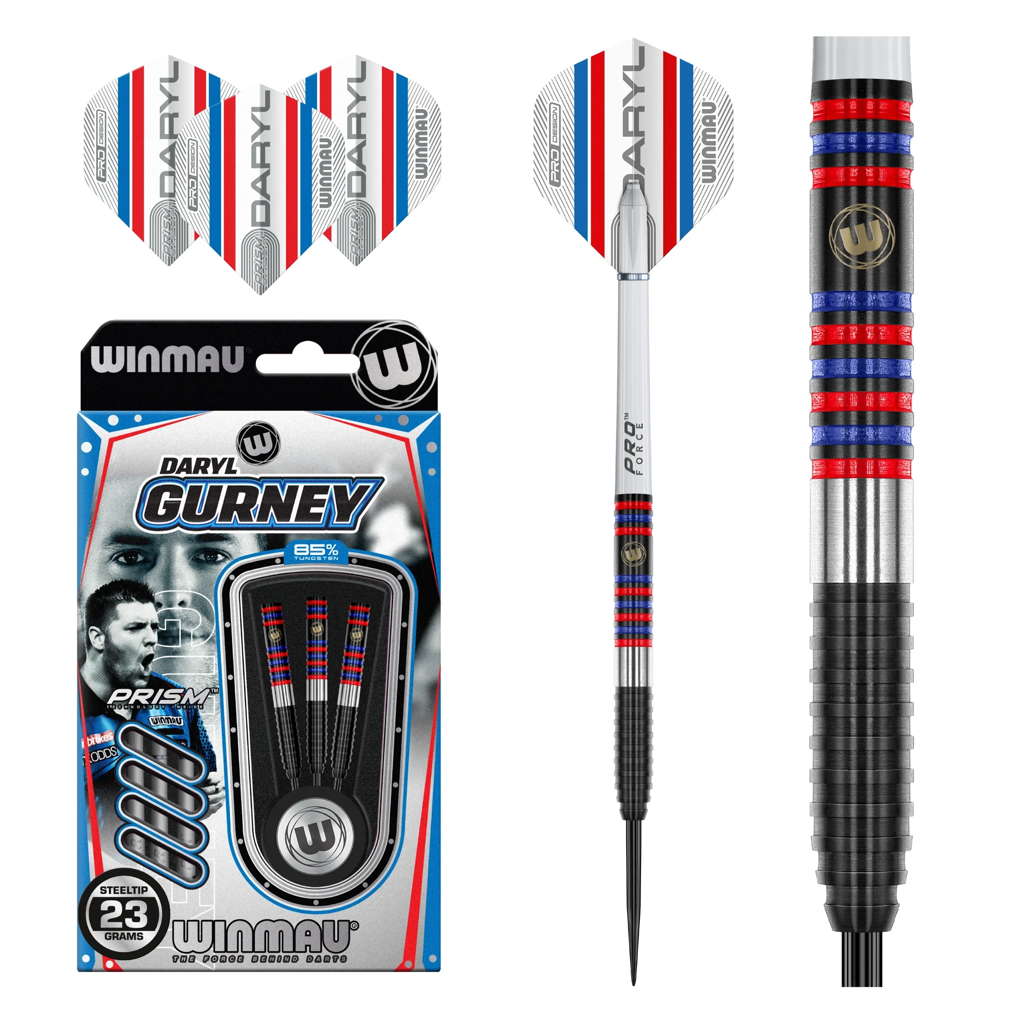 Winmau Daryl Gurney 85% Tungsten Darts 23G - Image 4
