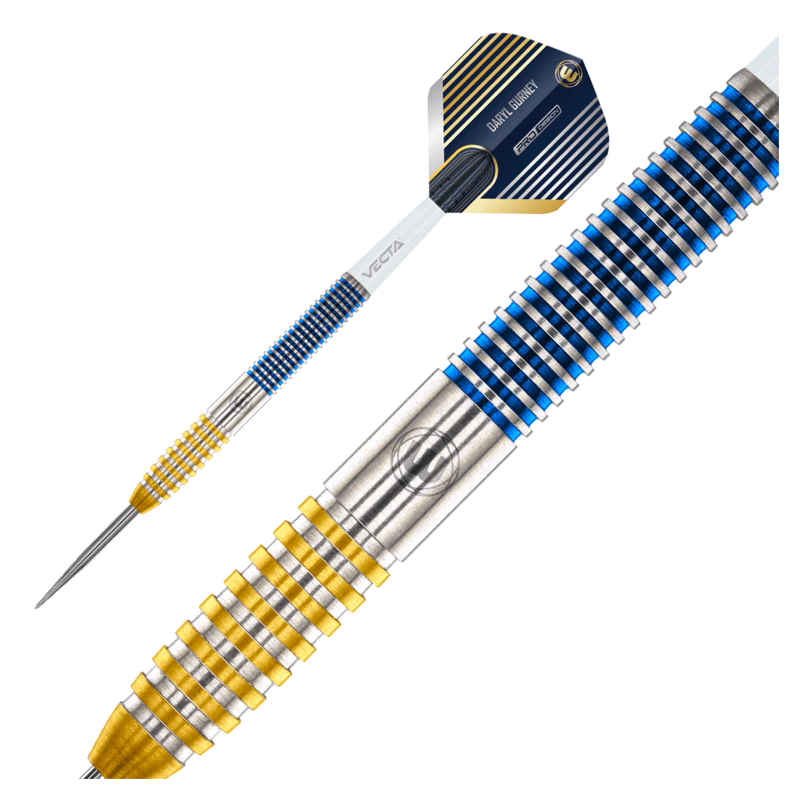 Winmau Daryl Gurney SC 1.0 Series 90% Tungsten Steel Tip Darts 23g - Image 2
