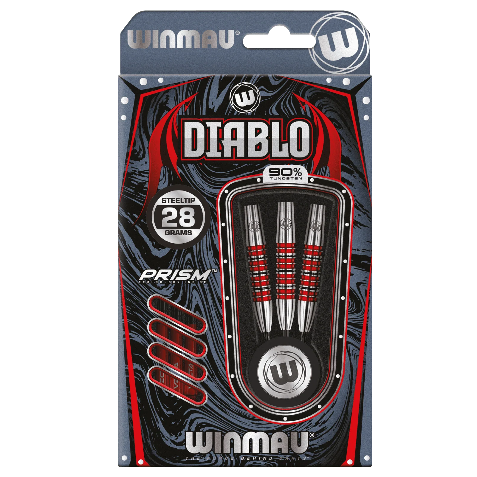 Winmau Diablo Torpedo 90% Tungsten Alloy Dart 28g - Image 2