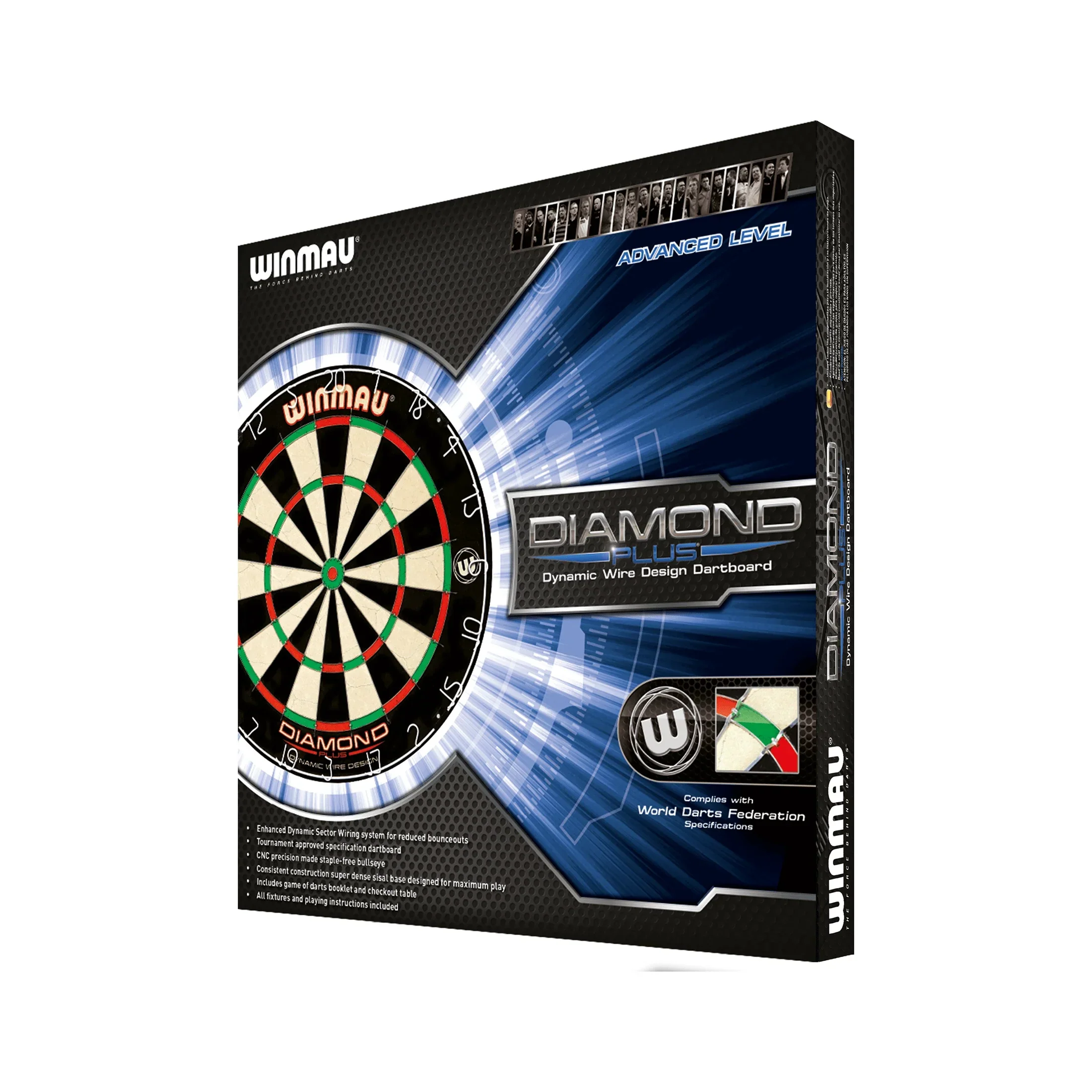 Winmau Diamond PLUS Bristle Dartboard - Image 5