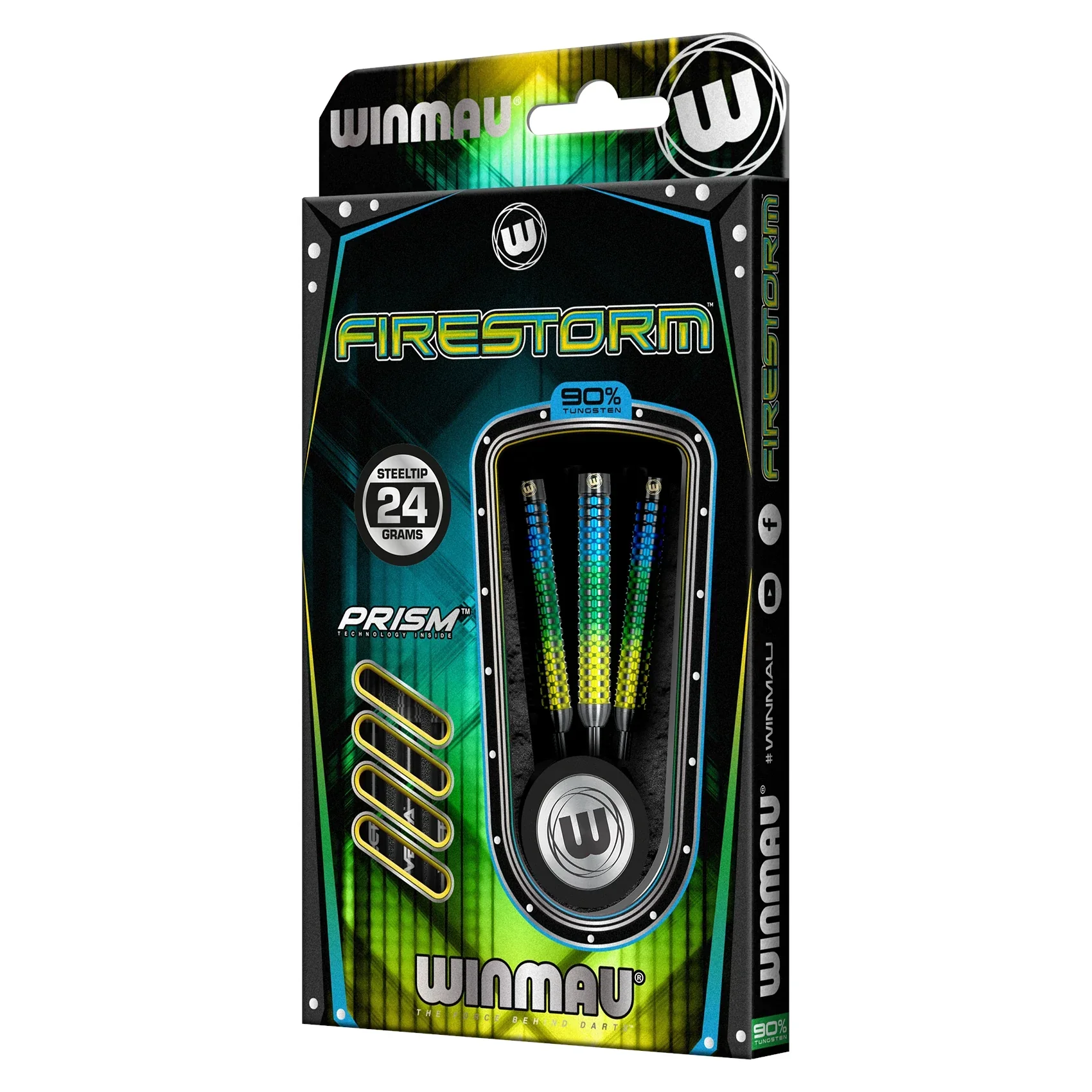 Winmau Firestorm 24g Darts - Image 2
