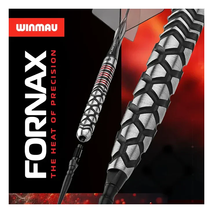 Winmau Fornax Parallel 90% Tungsten Steel Tip Darts - 22g - Image 6
