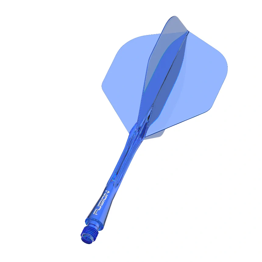 Winmau Fusion Integrated Flight & Shaft Azure Blue - Image 3