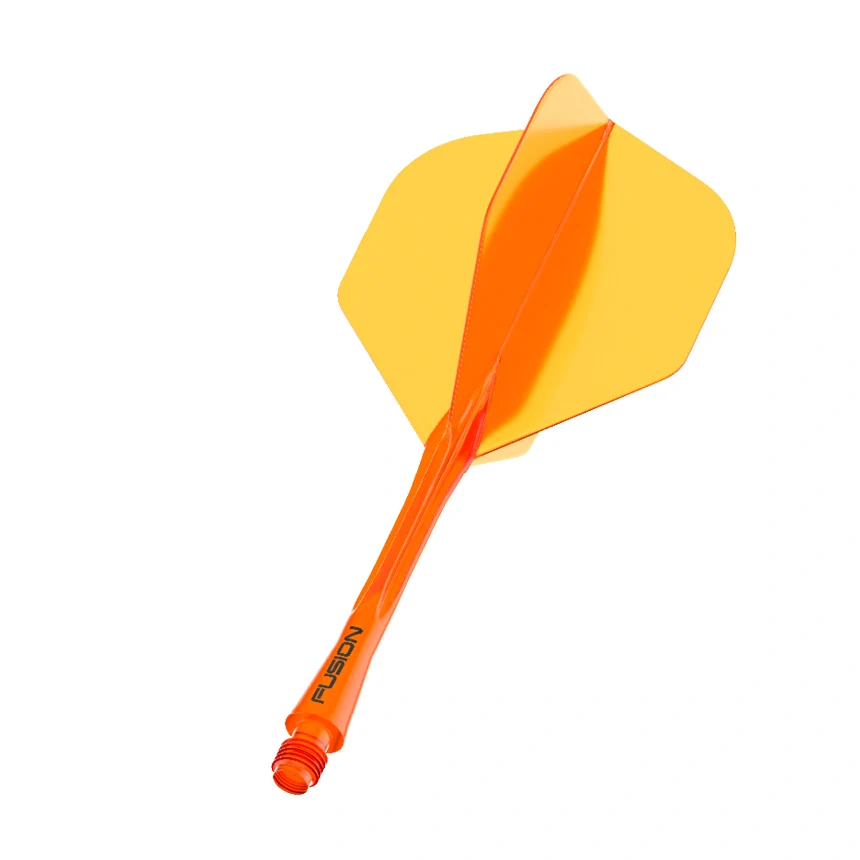 Winmau Fusion Integrated Flight & Shaft Fluoro Orange - Image 3