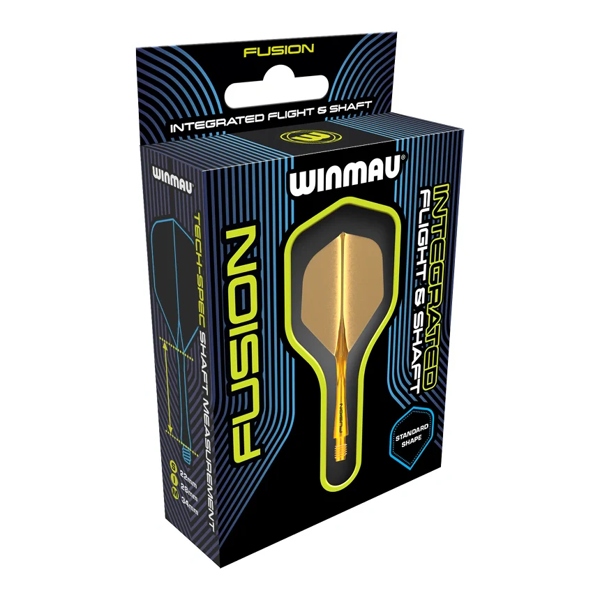 Winmau Fusion Integrated Flight & Shaft Fluoro Orange - Image 4