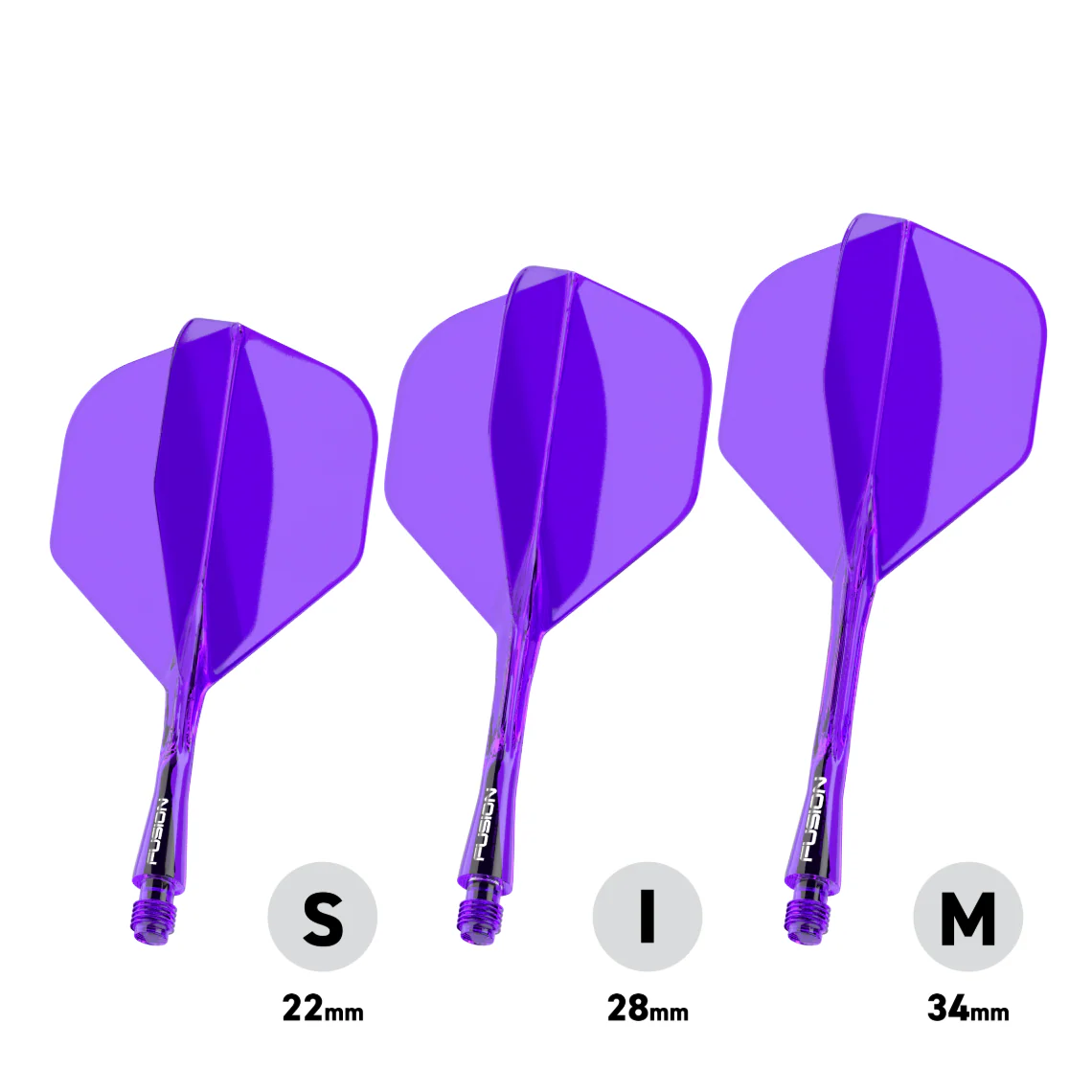 Winmau Fusion Flight & Shaft Medium #2 - Purple - Image 4