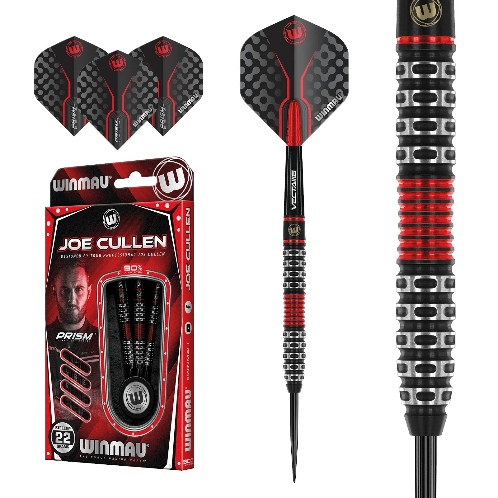 Winmau Joe Cullen 22g Special Edition Darts - Image 2