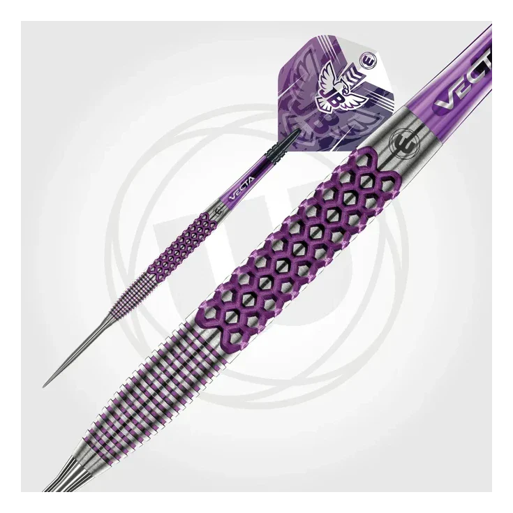 Winmau John Brown Signature Edition 90% Tungsten Steel Tip Darts - 22g - Image 4