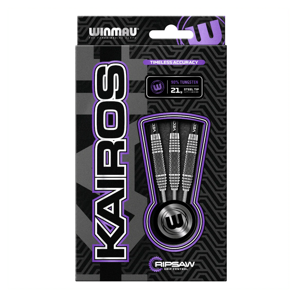 Winmau Kairos 90% Tungsten Darts 21g - Image 5