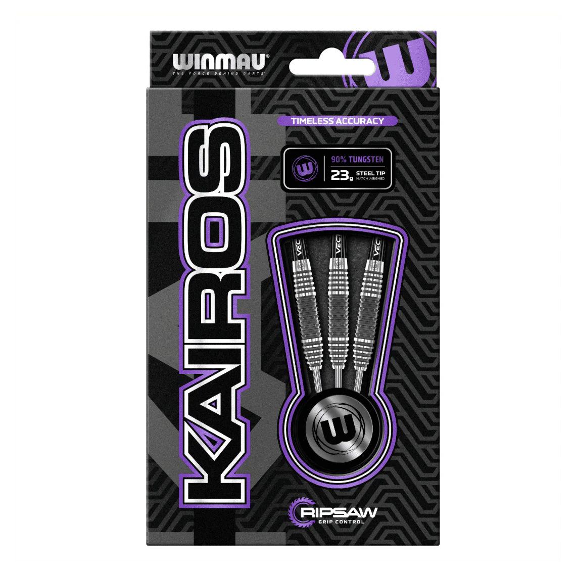 Winmau Kairos 90% Tungsten Darts 23g - Image 3