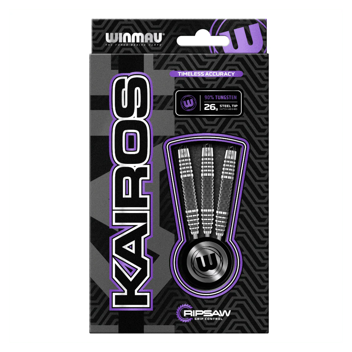 Winmau Kairos 90% Tungsten Darts 26g - Image 3