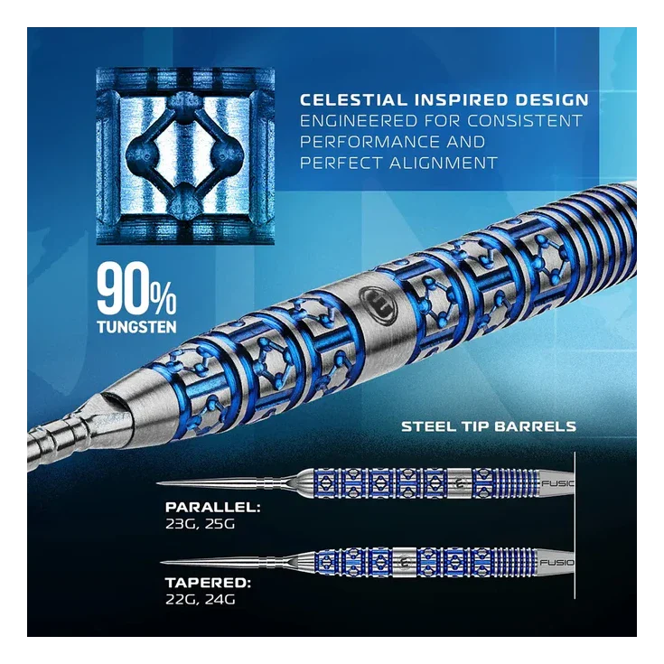 Winmau Lunaris Tapered 90% Tungsten Steel Dart - 24g - Image 9