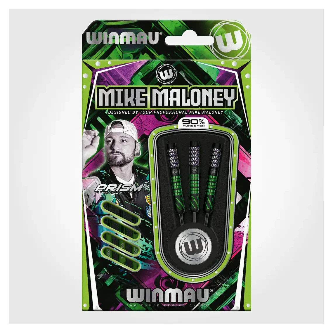Winmau Mike Maloney Signature Series 1 | 90% Tungsten 22g Darts - Image 8