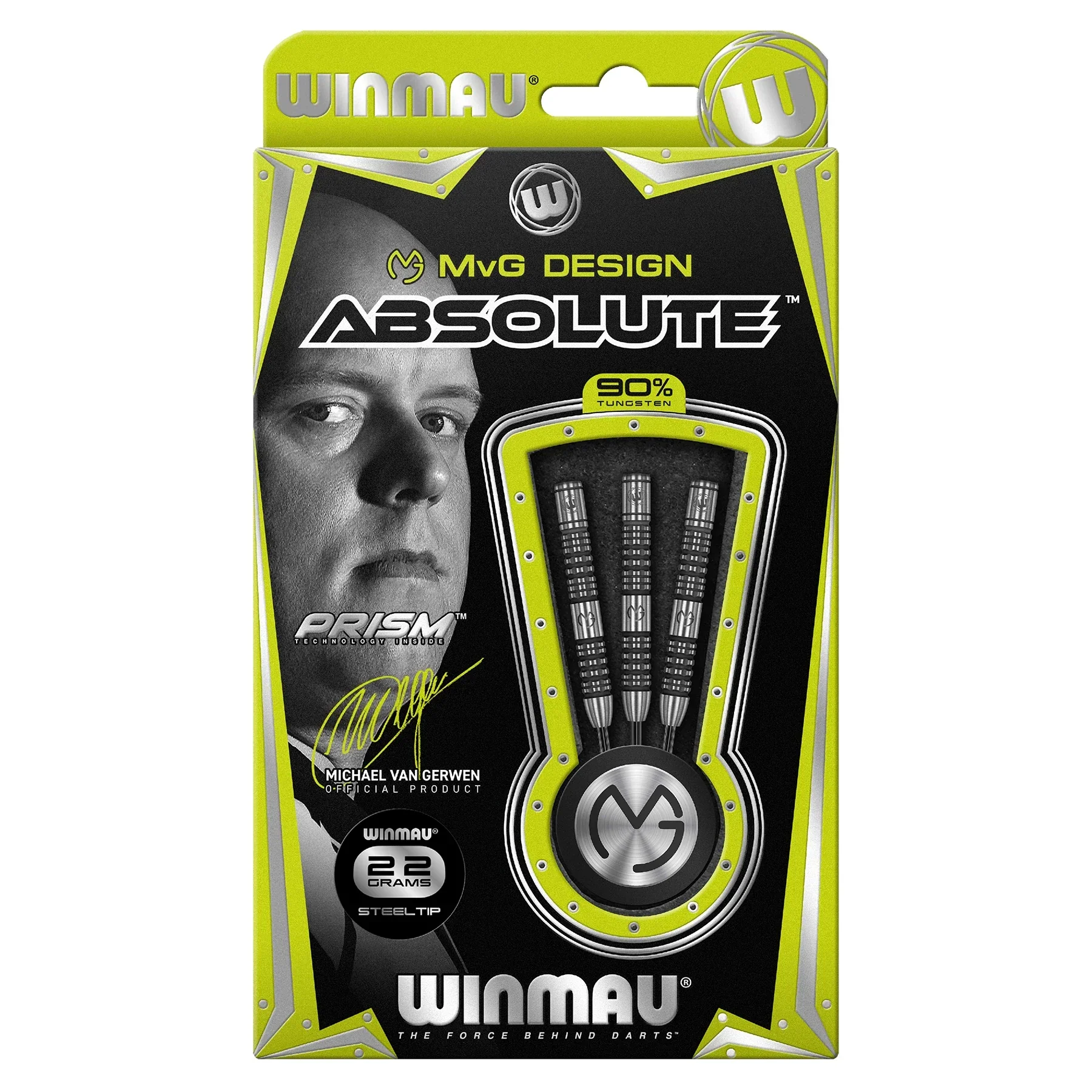 Winmau MvG Michael Van Gerwen Absolute 22g Darts - Image 2